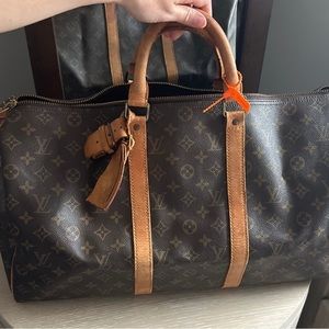 ❤️ LOUIS VUITTON TRAVEL MONOGRAM KEEPALL 50❤️